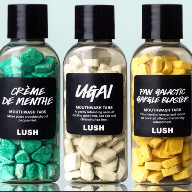 ➖ Viên súc miệng LUSH Mouthwash Tabs