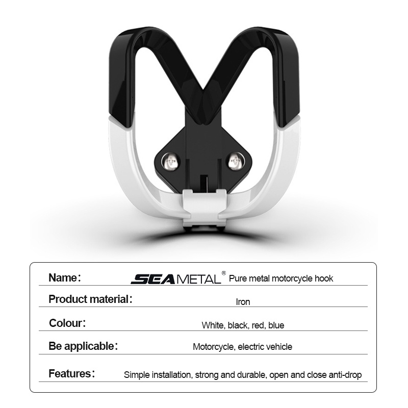 Móc dạng kép SEAMETAL cho Xiaomi M365 M365 Pro hợp kim nhôm gắn xe điện treo túi
