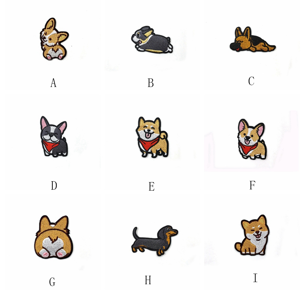 Miếng Vá Quần Áo Hình Cún Dễ Thương Xinh Xắn