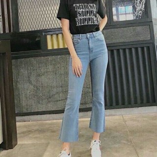 QUẦN JEAN ỐNG LOE 2 MÀU