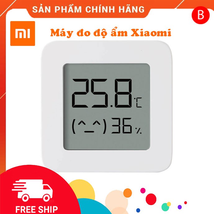 Nhiệt Ẩm kế điện tử Xiaomi,máy đo nhiệt độ độ ẩm điện tử gia đình Xiaomi Mijia [CHÍNH HÃNG]