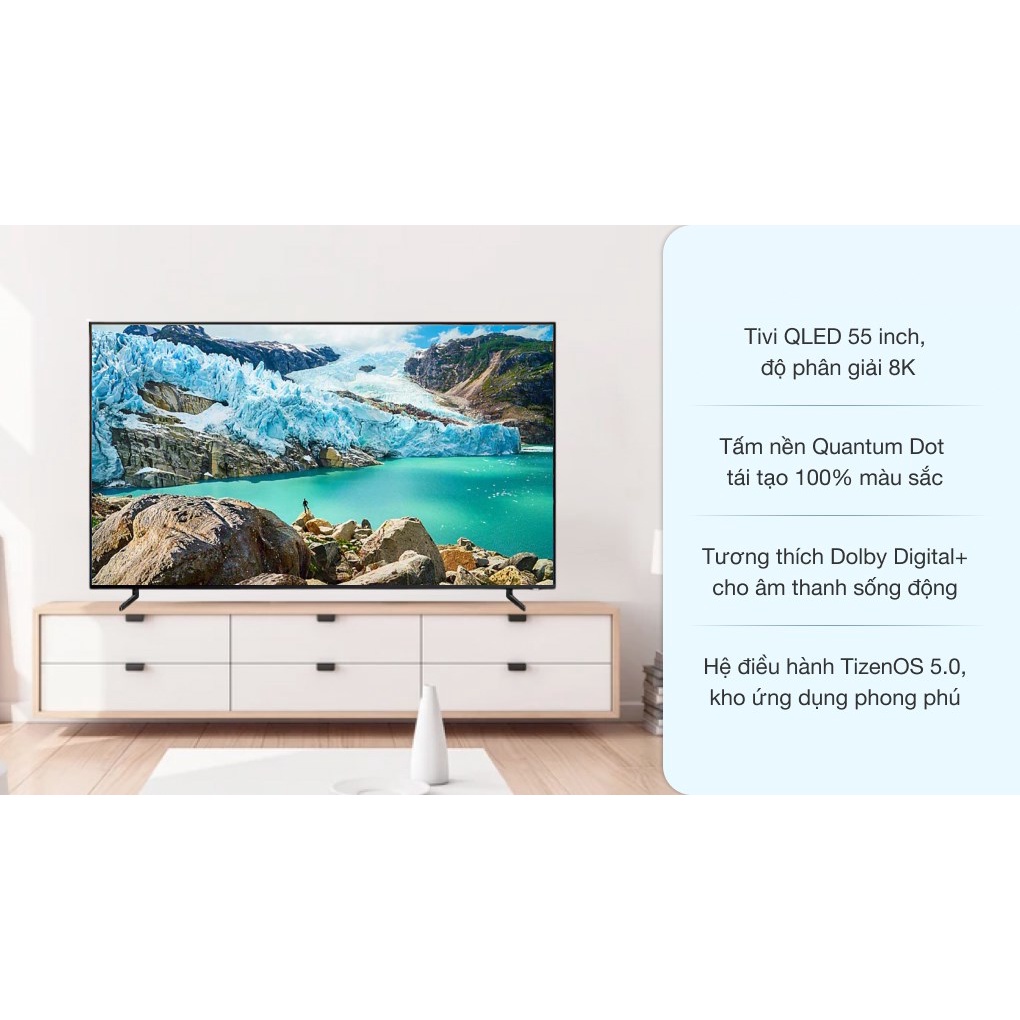 Smart Tivi QLED Samsung 8K 55 inch QA55Q900RB | BigBuy360 - bigbuy360.vn