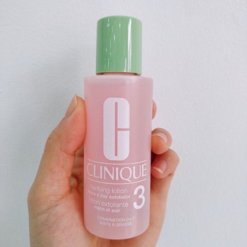 (Chính Hãng) Nước Hoa Hồng Toner Clinique Clarifying Lotion 3 60ml