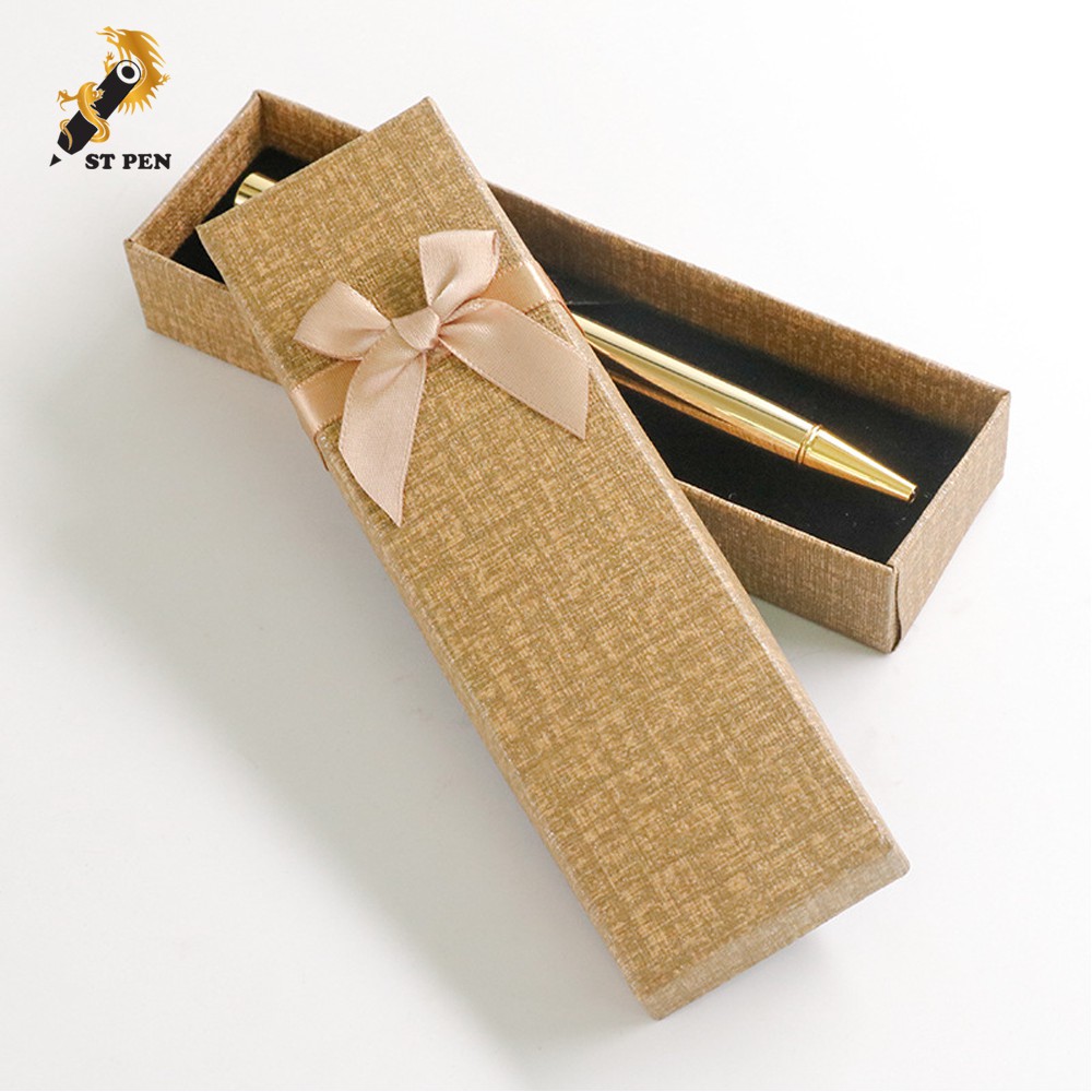 Hộp Bút Quà Tặng Có Nơ - Hộp Bút Ký Nữ,Văn Phòng Phẩm Bút Ký Quà Tặng | BigBuy360 - bigbuy360.vn