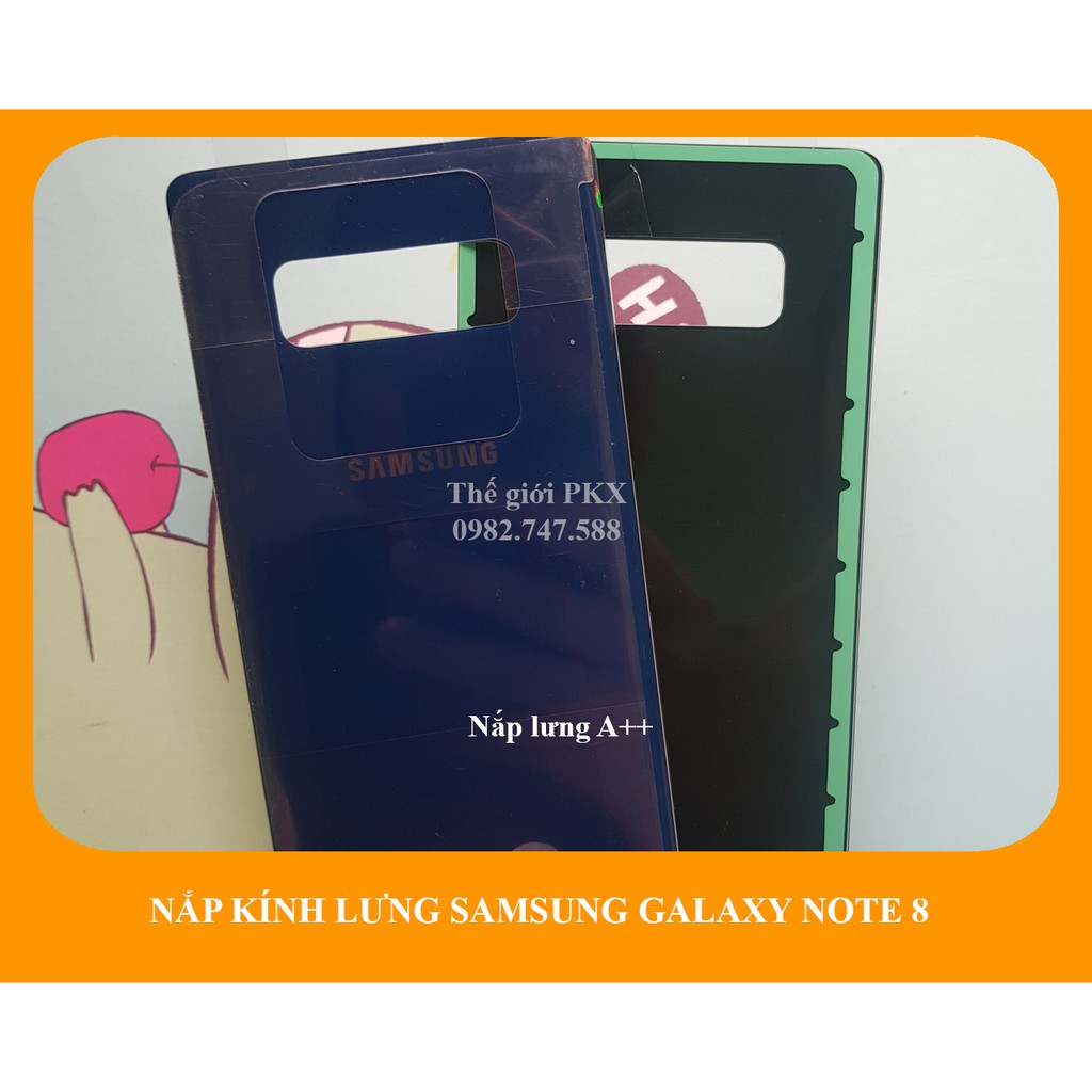 Nắp lưng Samsung Galaxy Note 8 N950 chính hãng | Kính lưng A++ Galaxy Note 8