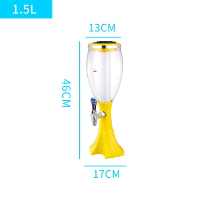 Tháp Bia (Bình Đựng Bia) 2 Lít Có Đèn Led Nhựa Cao Cấp An Toàn Bền Đẹp | BigBuy360 - bigbuy360.vn