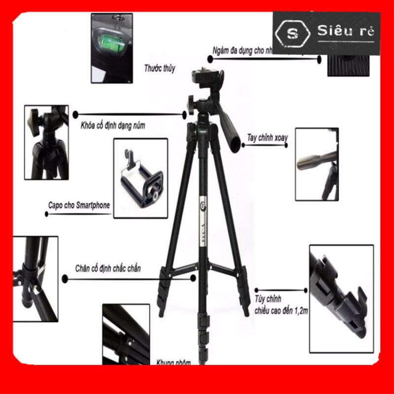 Tripod Điện Thoại Ssr 3110 - Chân Máy Điện Thoại Tf 3110 (PD4862)