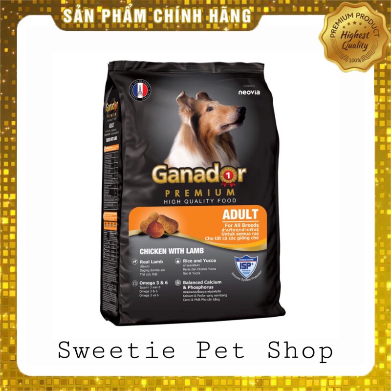Bao 20kg Ganador Adult dog - Thức ăn hạt cho chó trưởng thành
