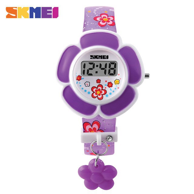 Đồng Hồ Đeo Tay Skmei 1144 Họa Tiết Hoa Xinh Xắn Cho Bé | BigBuy360 - bigbuy360.vn
