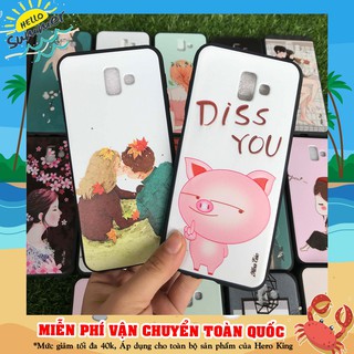 Ốp Lưng Điện Thoại Samsung J6 Plus In Hình Nổi 5D Nghộ Nghĩnh