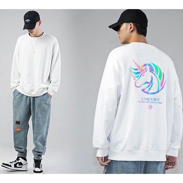 Áo Sweater Kỳ Lân Unicorn Phản Quang | BigBuy360 - bigbuy360.vn
