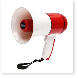 Loa phóng thanh cầm tay MEGAPHONE phù hợp bán hàng ngoài trời, hướng dẫn viên, hợp nhóm,cổng USB cổ vũ - ghi âm phát lại