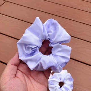 Cột tóc scrunchies pastel