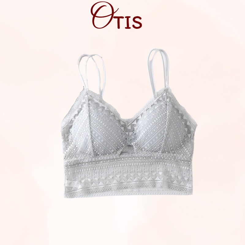 Áo Lót Ngực Ren Mềm Mịn Phối Dây Quyến Rũ Cho Nữ OTIS - 8838