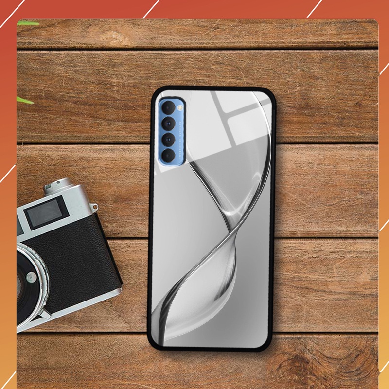 Ốp lưng kính cường lực OPPO Reno 4 pro - in hình 3D