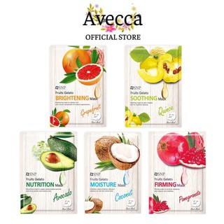 Mặt Nạ Dưỡng Tinh Chất Trái Cây Xay Đông Lạnh SNP Furits Gelato Moisture Mask 25ml