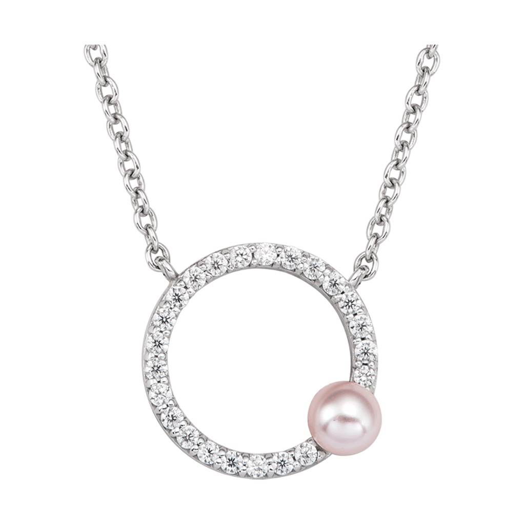 Dây cổ Bạc Ngọc trai nhân tạo PNJSilver NHXMK000005