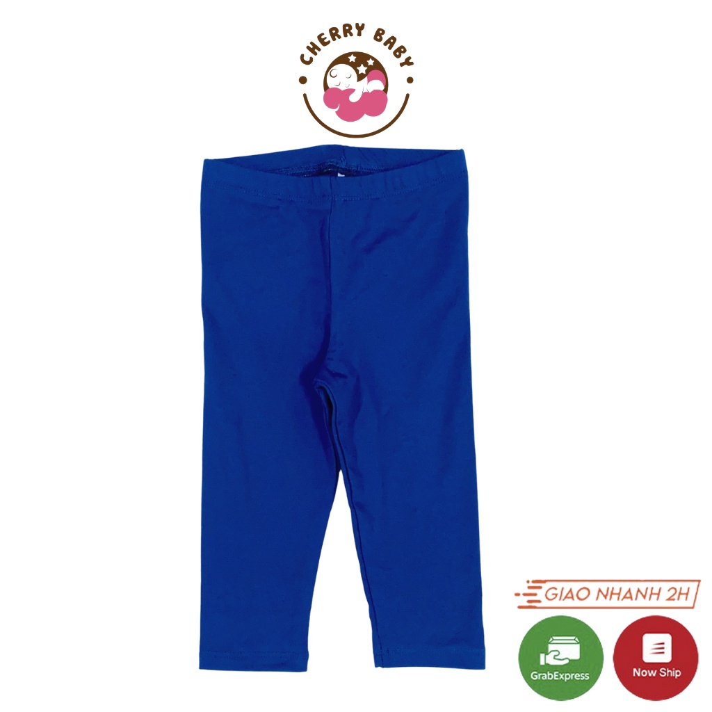 Quần legging cho bé, quần legging chất cotton co giãn 4 chiều từ 6-16kg- Cherry Baby