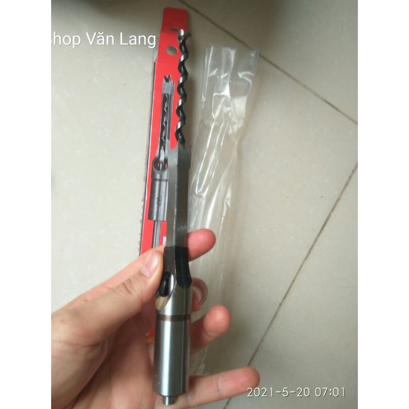 Mũi khoan gỗ đục mộng vuông 8mm, 10mm, 12mm hàng tốt. Xuất xứ Đài Loan