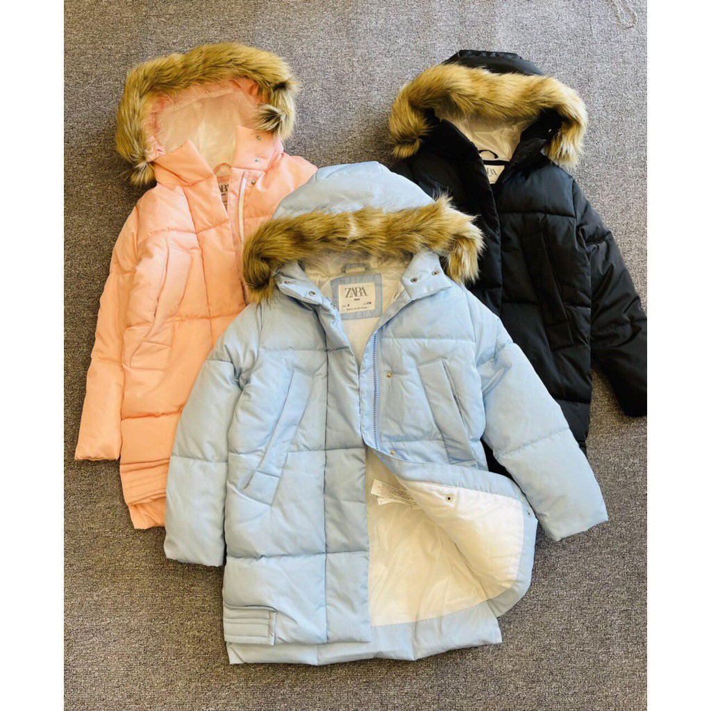 Áo phao parka Zara dư xịn