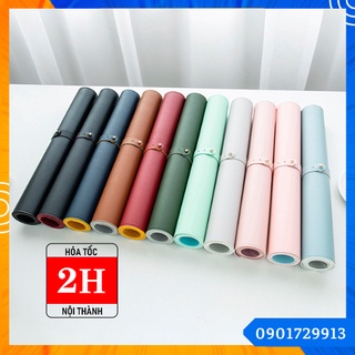 [Kho sỉ lẻ] Deskpad - Tấm lót bàn làm việc bằng da PU, miếng lót chuột chống trơn trượt, chống nước 2 màu 2 mặt cao cấp