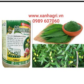 Dầu Nem (Nem Nim) phòng trừ côn trùng,tuyến trùng lọ 100ml