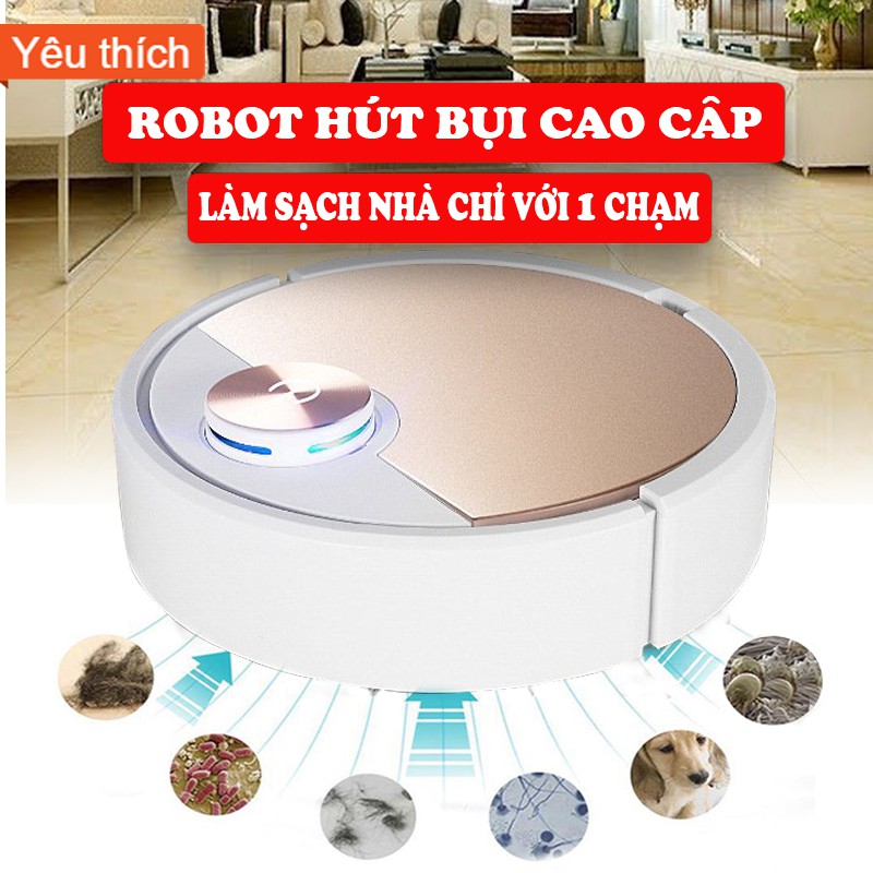 [Hàng Tốt] Robot Hút Bụi Lau Nhà, Robot Nào Tốt, Điều Khiển Qua App. Bảo Hành 100 ngày. Lỗi 1 Đổi 1 Mới. Mua Ngay - ES06