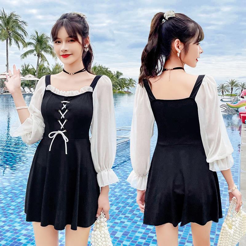 Đồ Bơi Nữ Một Mảnh Phong Cách Hàn Quốc 2021 | BigBuy360 - bigbuy360.vn