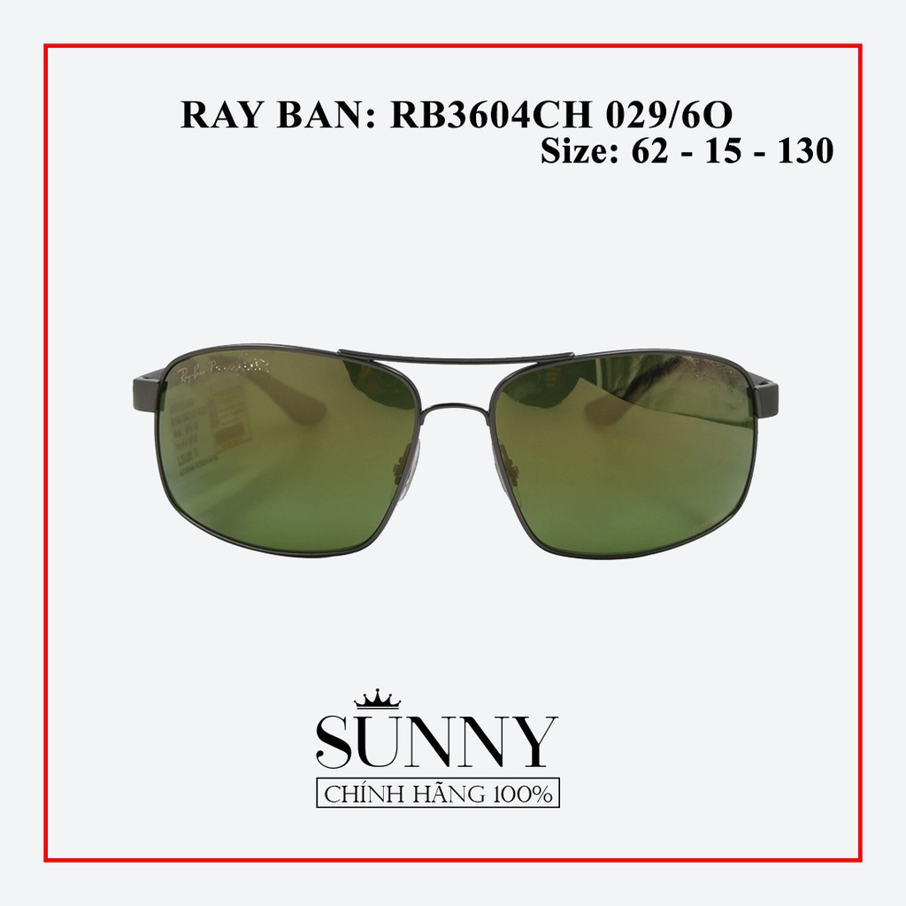 RB3604CH 029/60 - Kính mát nam nữ Rayban chính hãng , bảo hành toàn quốc, thiết kế dễ đeo bảo vệ mắt