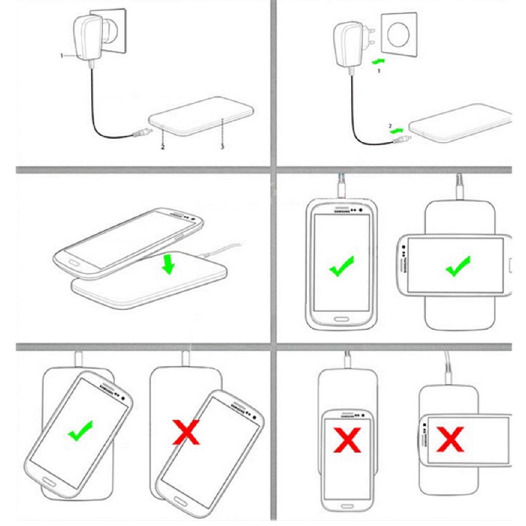 Đế Sạc Không Dây Cho Iphone X/Xr/Xs Max/8 Note 9/8