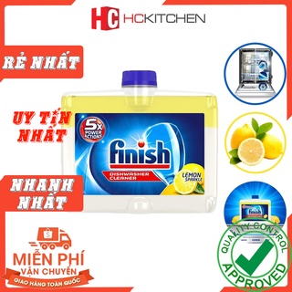 Dung dịch vệ sinh máy rửa bát FINISH 250 ml hương chanh nhập khẩu ĐỨC chính hãng giá rẻ