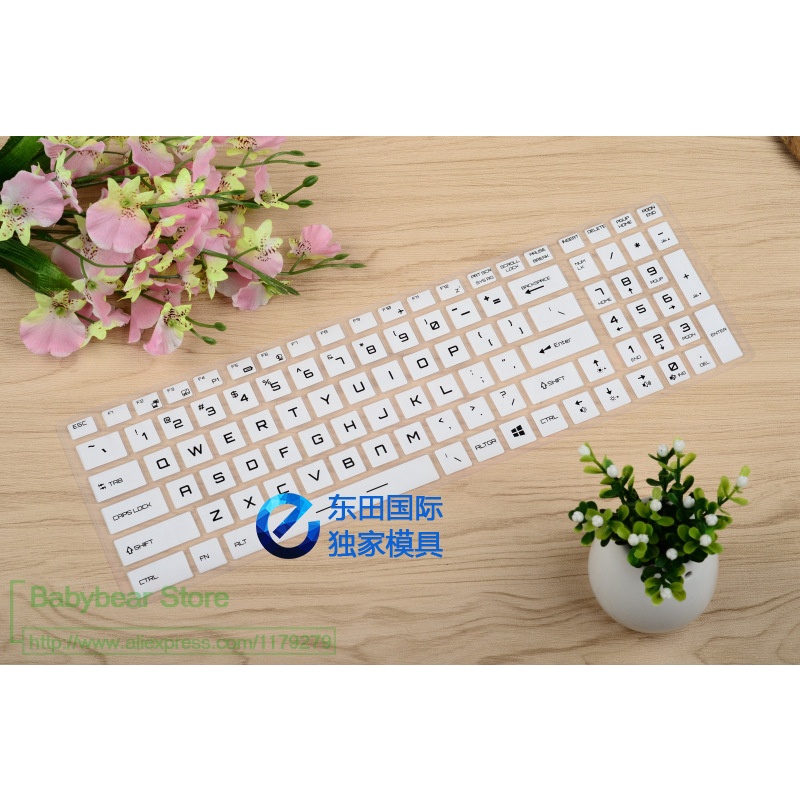 Miếng Dán Bảo Vệ Bàn Phím Bằng Silicon Cho MSI MSI GP76 Leopard GS76 Stealth / GS75 Stealth / GT76 GE76 17 17.3 Inch
