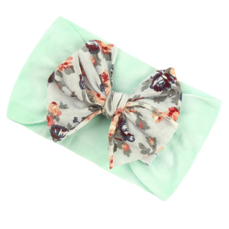 Băng Đô Nơ Co Giãn Dành Cho Bé Trai Gái