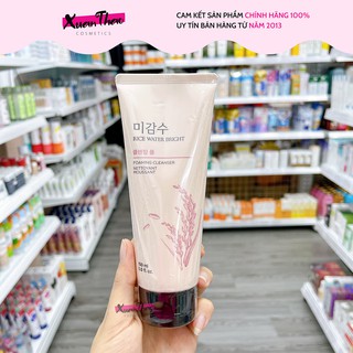 Sữa Rửa Mặt The Face Shop Gạo Rice Water Bright Foaming Cleanser 150ml