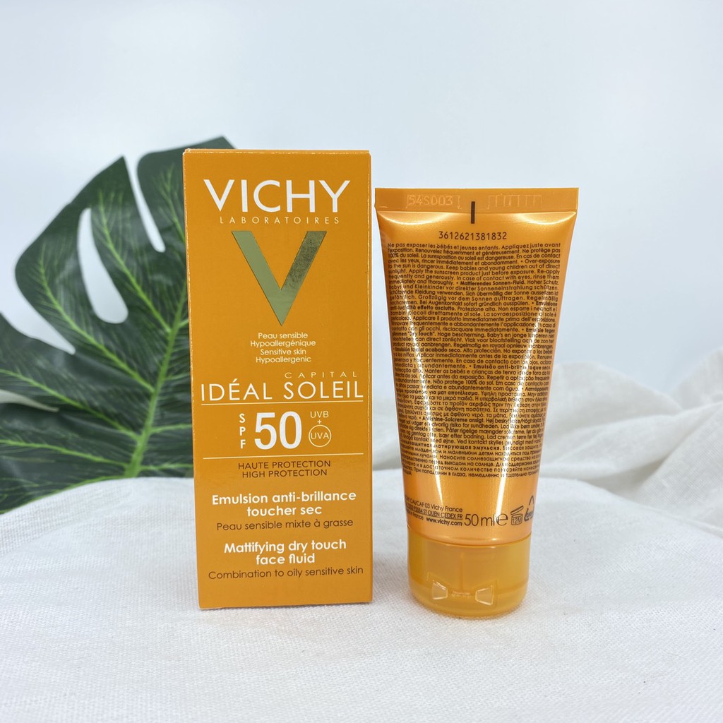 KEM CHỐNG NẮNG VICHY CAPITAL IDÉAL SOLEIL SPF50 - HÀNG ĐỨC CHUẢN