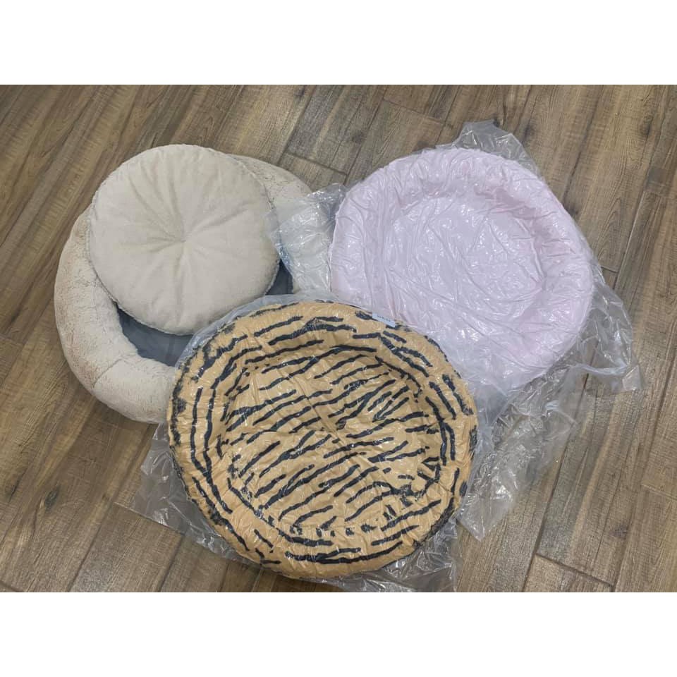 Nệm tròn cao cấp cho thú cưng chó mèo 55cm