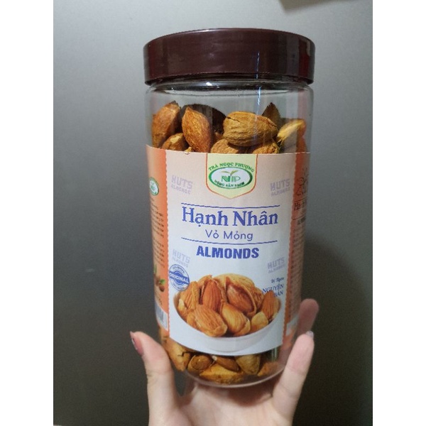 Hạnh nhân vỏ mỏng hộp 500g