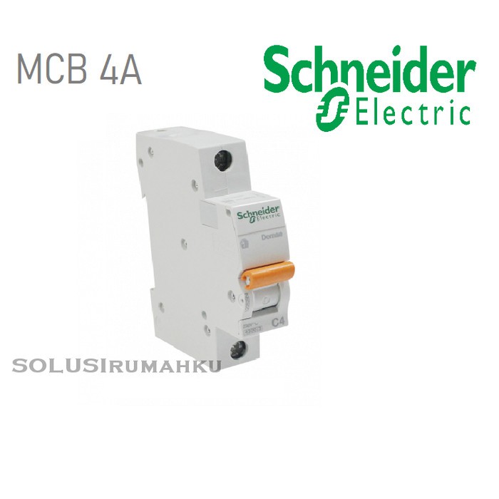 Cầu Chì Mcb Schneider 4a Sni 4 Ampere 900 Wat Merlin Gerin Srnew1617 Chất Lượng Cao