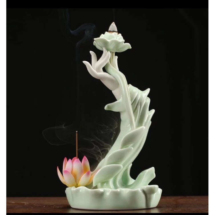 Thác Trầm Chất Liệu Gốm Dùng Để Xông Trầm Hương