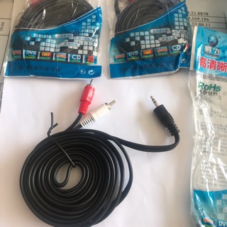 Dây AV kết nối điện thoại ra loa 3.5