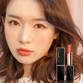 (SALE)Son thỏi lì Carenel Romantic Love Tip Mat. Tic No.1(cam đất)