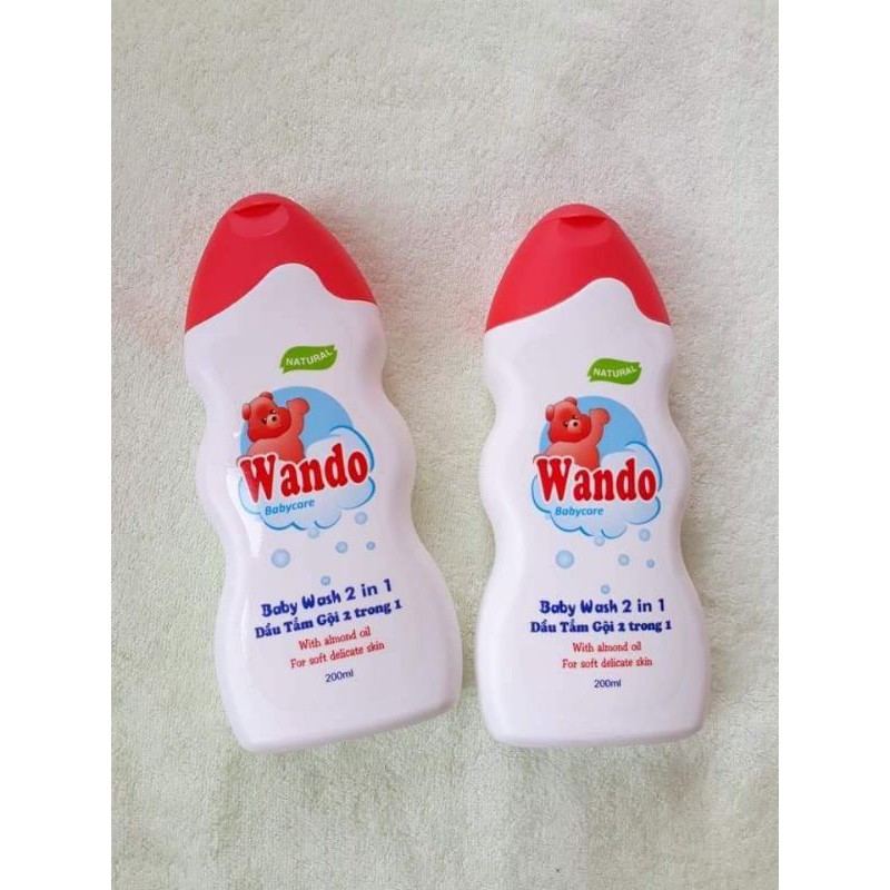 Sữa tắm gội Wando Babycare