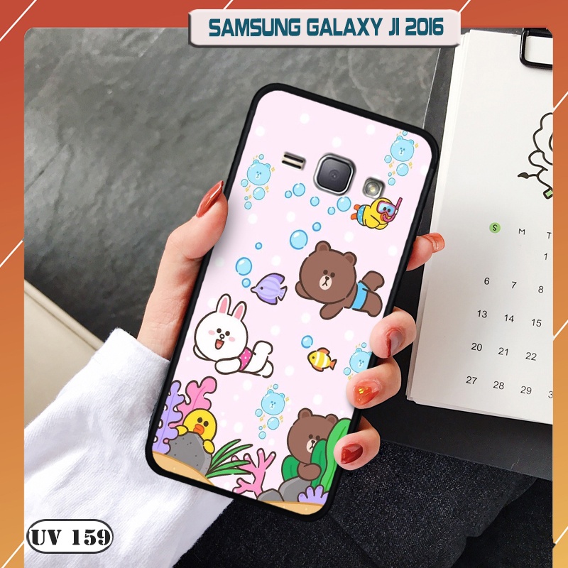 Ốp lưng nhám cho điện thoại Samsung Galaxy J1 2016