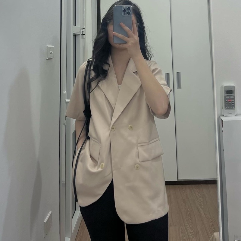 QDSTORE - Blazer freesize 2 màu ảnh thật | BigBuy360 - bigbuy360.vn