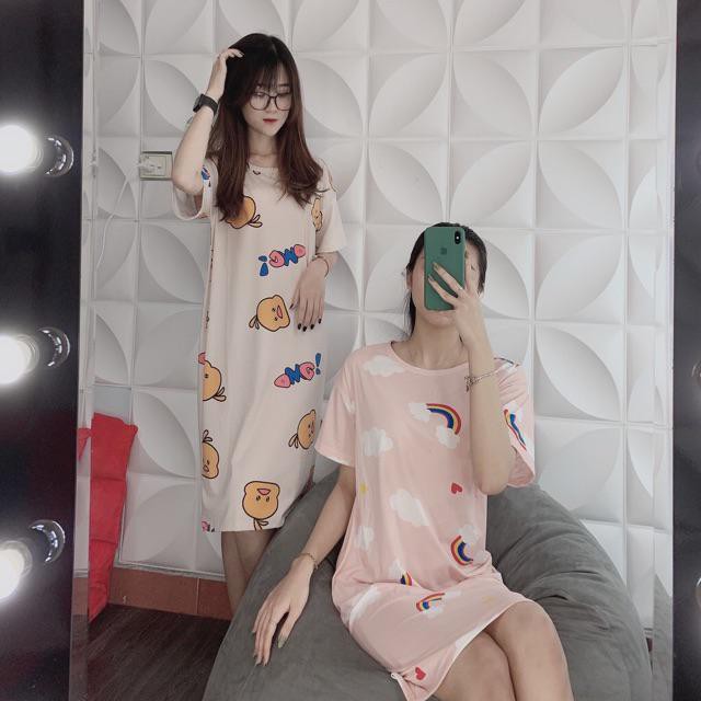 Váy Ngủ Cute Lamode, Đầm Ngủ Họa Tiết Hoạt Hình Nhiều Mẫu | BigBuy360 - bigbuy360.vn