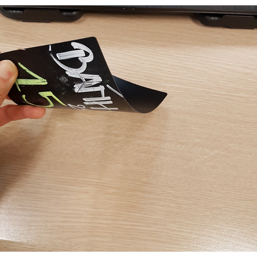 Bảng ghi giá rau củ quả, bảng nhựa đen viết xóa được, tái sử dụng chuyên dùng ghi tên hàng hóa, giá bán tại các cửa hàng