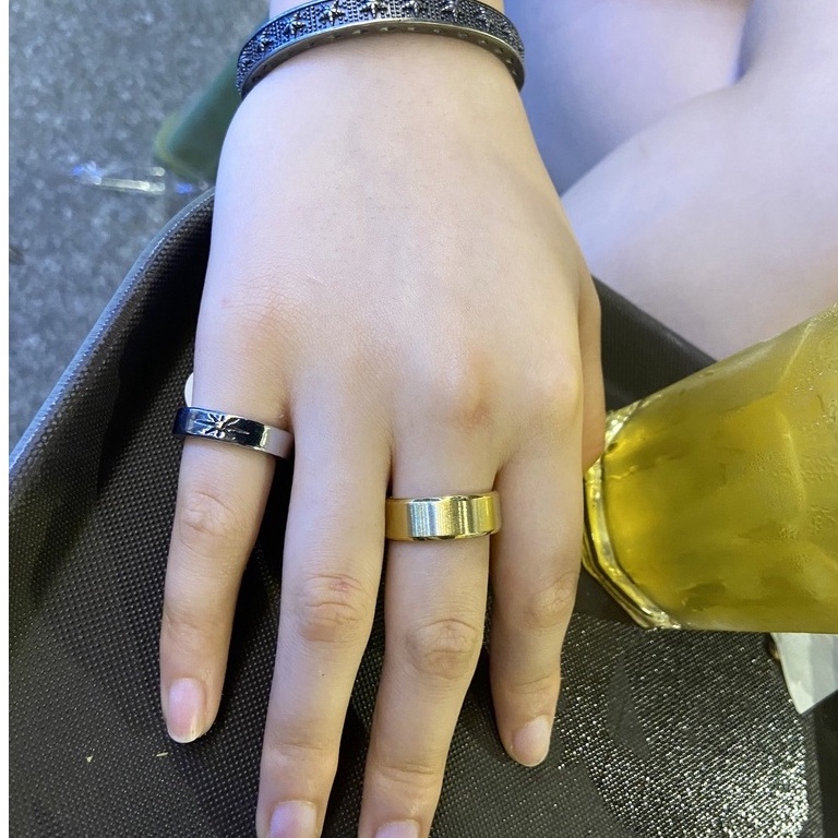 Nhẫn thời trang hợp kim nam nữ mặt trời Libery - Mẫu N023