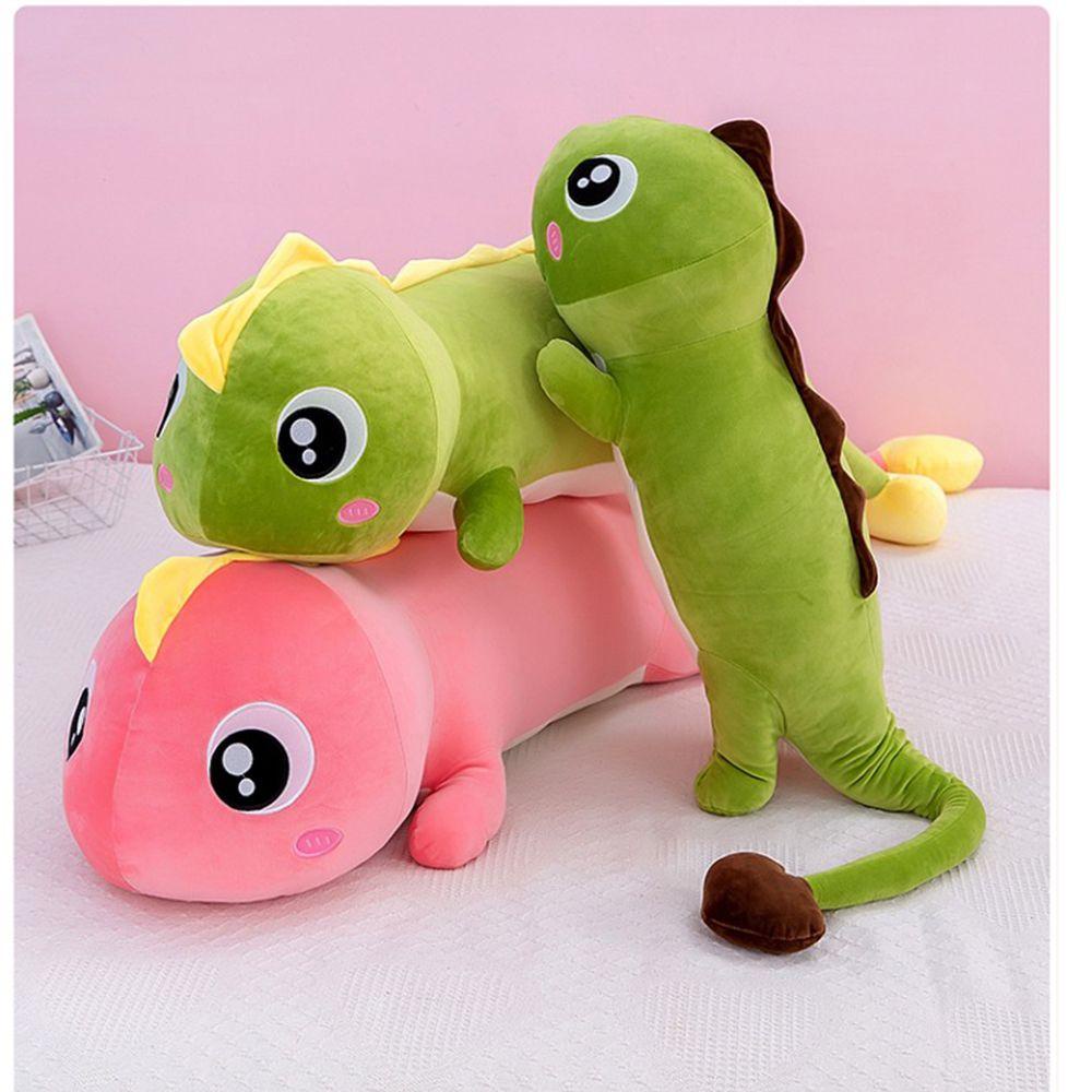 Gối Ôm Hình Khủng Long Mắt To Nhồi Bông Dễ Thương Dùng Làm Quà Tặng Sinh Nhật Cho Bé