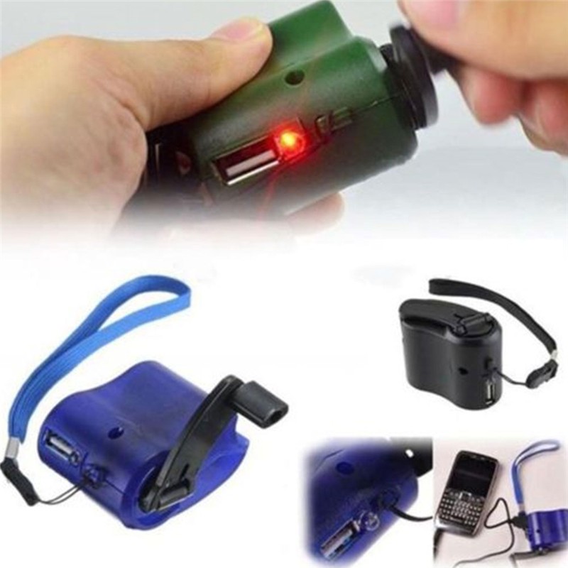 Bộ sạc khẩn cấp phát điện bằng tay tiện ích