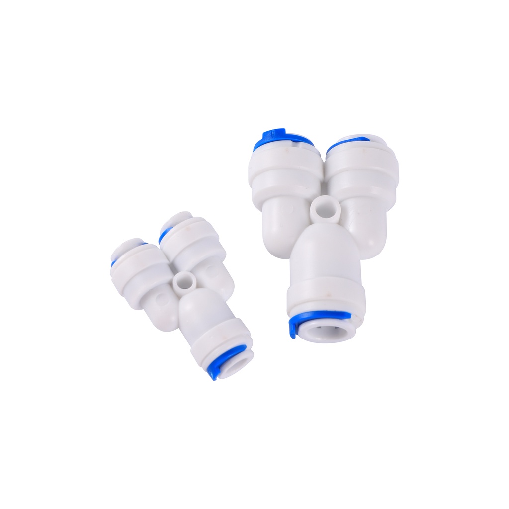 Đầu Nối Ống Nước 4 Chiều 1/4"3/8" Hình Chữ Y Cho Bể Cá Cảnh